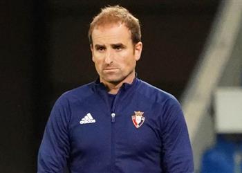 مدرب أوساسونا لم ننافس برشلونة كما أردنا والهزيمة دافع لنا