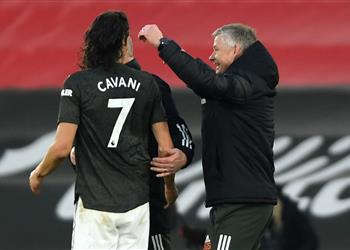 سولشاير ي شيد بـ كافاني بعد الريمونتادا القاتلة وي صر ح مانشستر يونايتد لا يستلم أبد ا