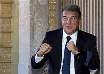 لابورتا ي علن ترشحه الرسمي لانتخابات برشلونة ويؤكد أثق في إقناع ميسي بالبقاء