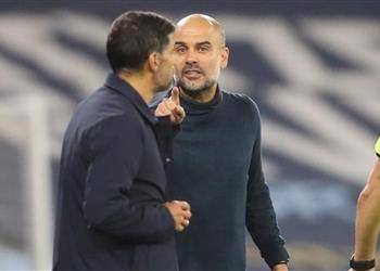 جوارديولا رد ا على مدرب بورتو لسنا الفريق الذي يضغط على الحكام