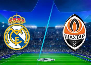 موعد والقنوات الناقلة لمباراة ريال مدريد وشاختار اليوم في دوري أبطال أوروبا