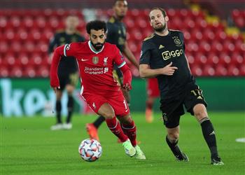 فيديو جوتا يثير غضب محمد صلاح في مباراة ليفربول وأياكس