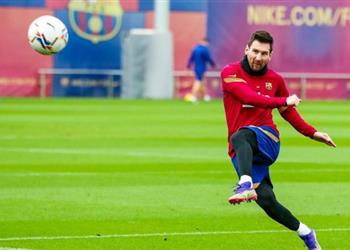 ميسي وتير شتيجن وكوتينيو يعودون لتدريبات برشلونة استعداد ا لمواجهة قادش