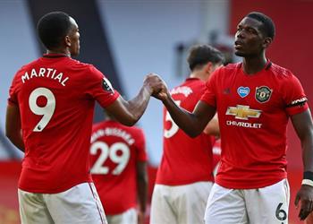 قائمة مباراة مانشستر يونايتد لمباراة باريس سان جيرمان عودة بوجبا ومارسيال