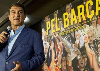 لابورتا يرد على نيمار بشأن اللعب مع ميسي وعودته إلى برشلونة