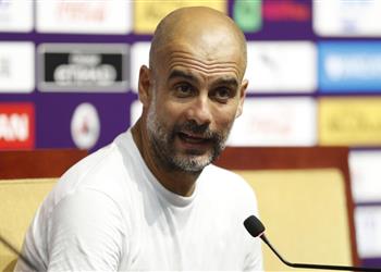 جوارديولا يحذر لاعبي مانشستر سيتي ويؤكد محرز سيشارك أمام فولهام بسبب الهاتريك