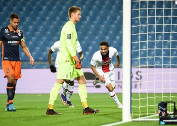 فيديو باريس سان جيرمان يفلت من فخ مونبلييه ويفوز بثلاثية في الدوري الفرنسي