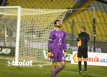 صورة محمد الشناوي علي لطفي ساعدني في التصدي لركلات الترجيح أمام طلائع الجيش