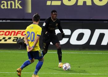 برشلونة ي علن في بيان رسمي إصابة ديمبلي