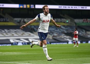 فيديو هاري كين يحقق 3 أرقام مميزة بهدفه أمام آرسنال