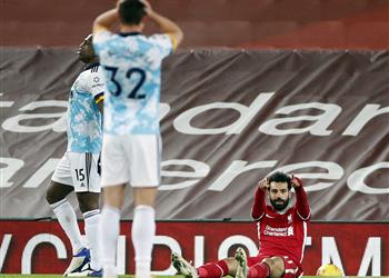 ترتيب هدافي الدوري الإنجليزي بعد هدف محمد صلاح في مباراة ليفربول وولفرهامبتون