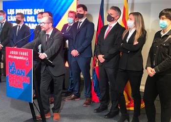 مرشح لرئاسة برشلونة حال فوزه ميسي سيجدد وسأوزع البيتزا على من انتخبوني