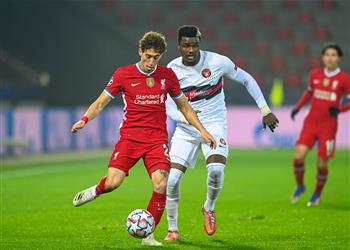 إصابة تسيميكاس في مباراة ليفربول وميتلاند بـ دوري أبطال أوروبا