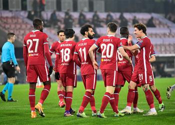 تعرف على تقييم محمد صلاح في مباراة ليفربول وميتلاند