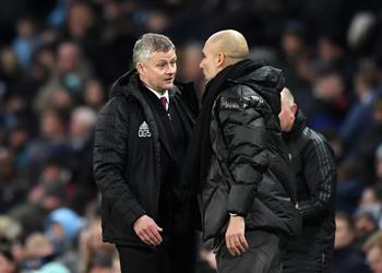 جوارديولا يدافع عن سولشاير وي صر ح سنواجه النسخة الأفضل لـ مانشستر يونايتد