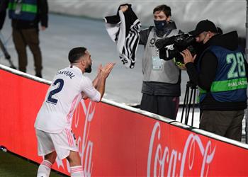 كارفاخال واجهنا أسبوع ا صعب ا والفوز على أتلتيكو مدريد أفضل احتفال بعيد ميلاد نجلي