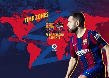 موعد والقنوات الناقلة لمباراة برشلونة وليفانتي اليوم في الدوري الإسباني