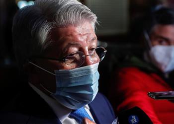 رغم الهزيمة من ريال مدريد رئيس أتلتيكو مدريد لا يزال لدينا آمال كبيرة في الدوري الإسباني