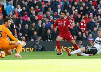 تشكيل ليفربول أمام فولهام محمد صلاح أساسي ا وعودة أليسون
