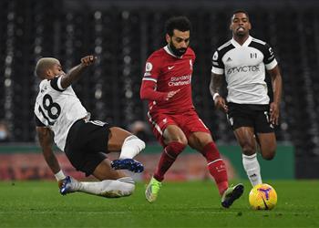 فيديو محمد صلاح يسجل هدف التعادل لـ ليفربول أمام فولهام