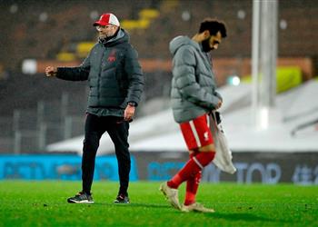 بسبب محمد صلاح كلوب يشكك في صحة هدف فولهام أمام ليفربول