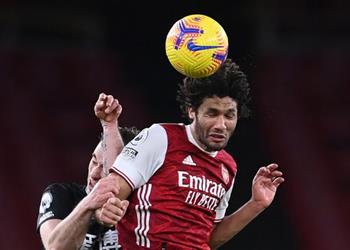 فيديو تعرف على تقييم محمد النني في مباراة آرسنال وبيرنلي