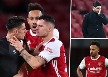 أرتيتا بعد خسارة آرسنال تصرف تشاكا غير مقبول ونعاني من وضع صعب