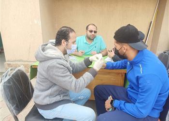 رابيد تيست لـ لاعبي سيراميكا كليوباترا استعدادا لمواجهة البنك الأهلي