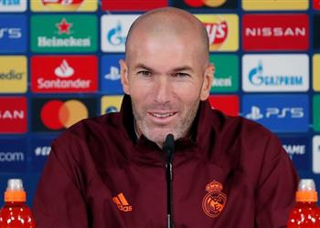أول تعليق من زيدان بعد إعلان خصم ريال مدريد في قرعة دور الـ16 لـ دوري أبطال أوروبا