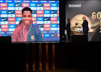 الجماهير تمنح أنسو فاتي جائزة الفتى الذهبي 2020