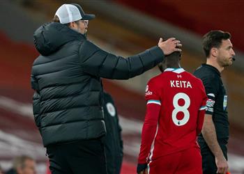 كلوب نابي كيتا يعود أمام توتنهام وماتيب يعاني من آلام في الظهر