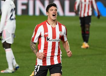 فيديو كابا يسجل هدف تعادل أتلتيك بلباو أمام ريال مدريد