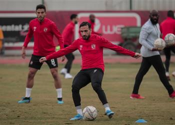 مران الأهلي السولية يتعرض لكدمة واستمرار تأهيل مروان محسن استعداد ا لـ المحلة