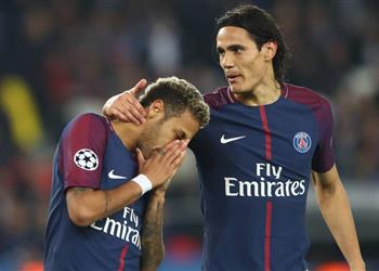 كافاني يكشف عن قرار إيمري بعد خلافه مع نيمار