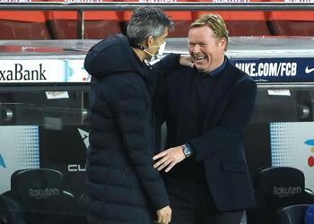 كومان لا أعتقد أن ميسي مصاب ويمكن حدوث الكثير في المنافسة على الليجا