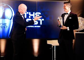 حفل فيفا لجوائز الأفضل في العالم 2020 ليفاندوفسكي أفضل لاعب وكلوب يتفوق على فليك