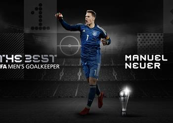 رسمي ا مانويل نوير يفوز بجائزة ذا بيست لأفضل حارس في العالم 2020