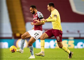 بمشاركة المحمدي وغياب تريزيجيه التعادل السلبي يحسم مباراة أستون فيلا وبيرنلي