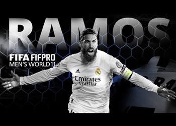 راموس عن تواجده في التشكيل الأفضل 2020 أبدأ من الصفر كل عام