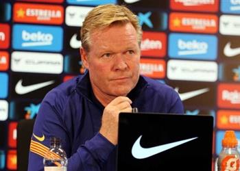 كومان يشعل المنافسة بين لاعبي برشلونة قبل مواجهة فالنسيا ويشيد بـ دي يونج وكوتينيو