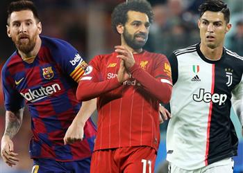 مركز مفاجئ لـ صلاح ميسي يتفوق على ليفاندوفسكي ورونالدو كأفضل مهاجم في 2020