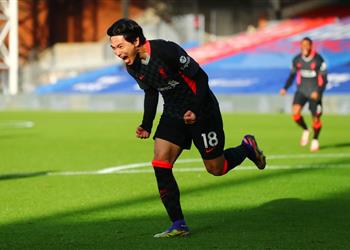 فيديو بديل محمد صلاح مينامينو يسجل هدف ليفربول الأول أمام كريستال بالاس