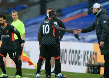 هل السبب محمد صلاح كلوب يعلق على غضب ماني بعد تبديله أمام كريستال بالاس