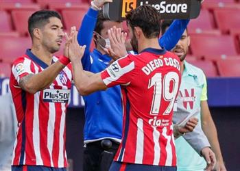 بالفيديو سواريز وكوستا يقودان أتلتيكو مدريد لتخطي إلتشي بثلاثية والحفاظ على صدارة الليجا