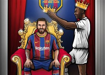 فيديو ميسي يسجل هدف التعادل لـ برشلونة أمام فالنسيا ويعادل رقم بيليه الأسطوري