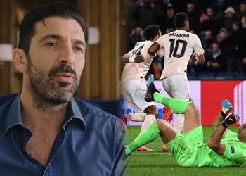 بوفون أفكر في خطأي أمام مانشستر يونايتد باستمرار وما كنت لأرتكبه مع يوفنتوس