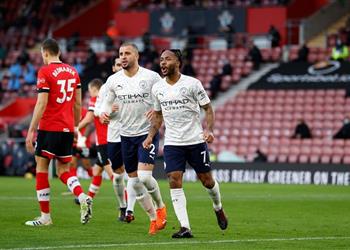 ستيرلينج بعد فوز مانشستر سيتي على ساوثهامبتون نحن فريق كبير