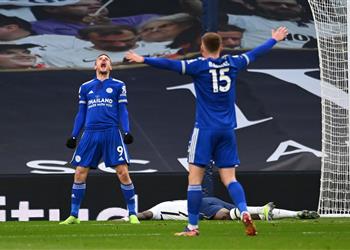 فاردي يكشف أسباب فوز ليستر سيتي على توتنهام