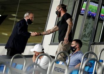 فلورنتينو بيريز ي لمح لاقتراب راموس من التجديد مع ريال مدريد