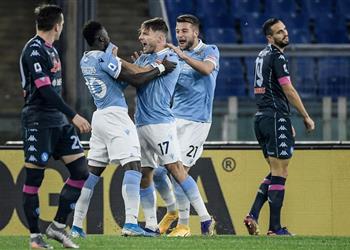 فيديو لاتسيو يستعيد توازنه في الدوري الإيطالي بثنائية في نابولي